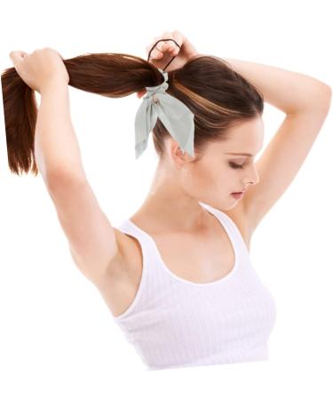 Scrunchies for Girls Green Scrunchies Ponytail Holder Hair Ribbon Miss - Buy Online on SooperMarket.com