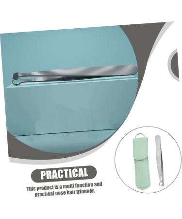 Buy Hemoton Portable Stainless Steel Nose Hair Trimmer Set - Push Type Tweezers Remover - International Shipping - Buy Online on SooperMarket.com