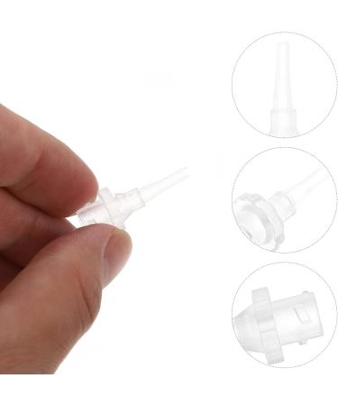 10pcs System Easy Tubes Replacement Earwax Removal Tips - Disposable Transparent Tips for Portable Ear Irrigation System - Buy Online on SooperMarket.com