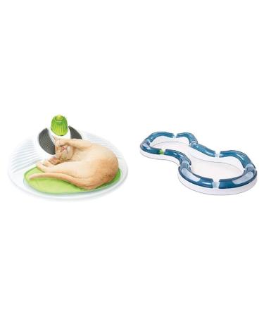 Catit Wellness Center & Design Senses Super Roller Circuit Tempo Play Track Wellness Center + Tempo Play Track