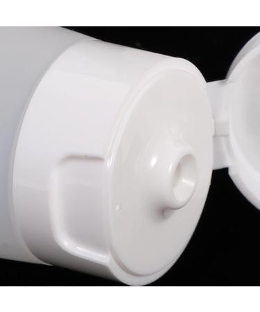FRCOLOR 4Pcs Silicone Travel Shampoo Bottles Set Portable Refillable Lotion & Shampoo Bottles 30ml for Travel - Easy Squeezy White Containers - Buy Online on SooperMarket.com