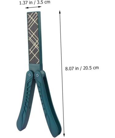 HAPINARY 1pc Foot File Foot Portable Pedicure Stone Foot Rubbing Tool Foot Exfoliator Remover Cleaning Scrubber Corn Pedicure Tools for Feet Pedicure File Scraper Care Abs - Buy Online on SooperMarket.com