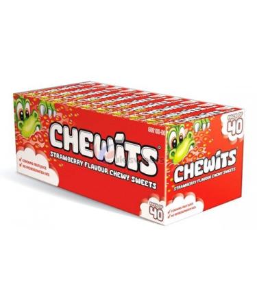 Strawberry Chewits - Pack of 40x