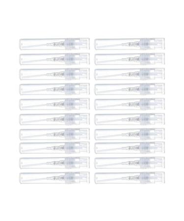 kawehiop 20pieces Refillable And Eco-friendly Mini Empty Spray Bottle For Easy Application Of Essential Oils Glass Easy