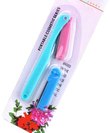Buy Women Facial Hair Remover & Eyebrow Trimmer - Foldable Replaceable Random Color | Fast International Shipping - Buy Online on SooperMarket.com