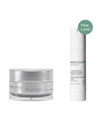Replenix Lightweight Multivitamin Moisturizer - Sensitive Skin Face Lotion | Hydrating, Soothing, and Redness-Reducing | 1.7 oz - Buy Online on SooperMarket.com
