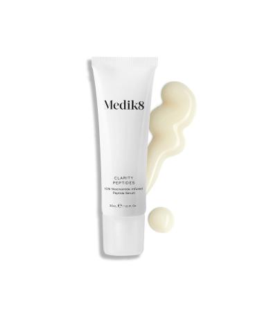 Medik8 Clarity Peptides - 10% Niacinamide-Infused Peptide Serum With Hyaluronic Acid - For For Visibly Clarified Luminous Skin - 30ml