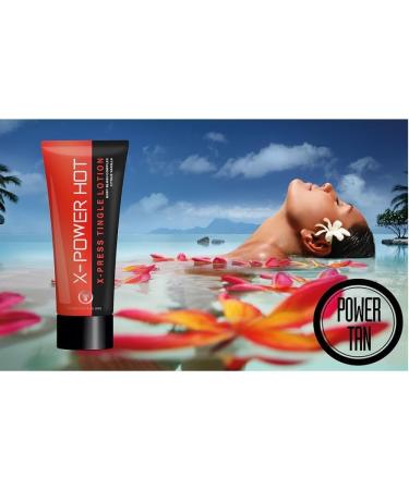 Power Tan X-Power HOT Tingle Sunbed Accelerator Cream 250ml - Intense Tanning Formula - Buy Online on SooperMarket.com