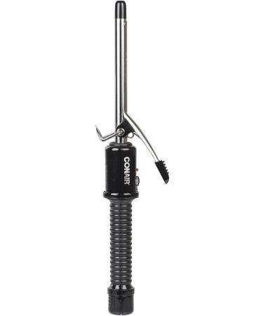 1/2 Inch 40 Heat Settings Auto Shutoff Ceramic Curling Iron - Silver | International Shipping Available - Buy Online on SooperMarket.com