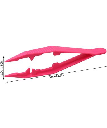 Craft Tweezers 20 Pack - Durable Safe Plastic Tweezers for Kids & Adults | Ideal for Hobbies & Manual Training - International Shipping Available - Buy Online on SooperMarket.com