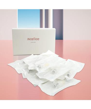 Derma Pen Microneedling 36 Pins - 10 Pcs Replacement Cartridges | Screw Thread Slot Disposable Parts - Buy Online on SooperMarket.com
