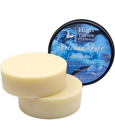 Volcano Type Lotion Bar - 3.5oz Waterless Beeswax Moisturizer - Eco-Friendly Travel Massage Lotion - Buy Online on SooperMarket.com
