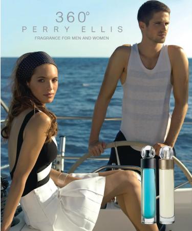 Perry Ellis 360 Men Gift Set - 1.7 fl oz eau de toilette 2.75 oz deodorant .25 fl oz EDT mini travel spray - Buy Online on SooperMarket.com