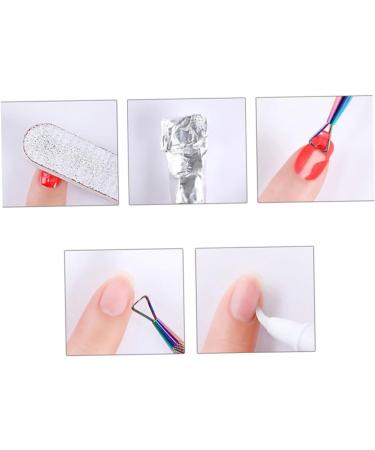 Mikinona Cuticle Pusher Barber Station Organizer Orange Hair Bow Nail Gel Polish Nail Pusher Manicure Tools Pusher Gel Cuticle Trimmer Gel Polish Remover Portable Nail Polish Symphony - Buy Online on SooperMarket.com
