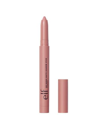 e.l.f. No Budge Matte Shadow Stick - Bombshell, 0.19 oz | Long-Wear Cream Eyeshadow Stick for Matte Finish - Buy Online on SooperMarket.com