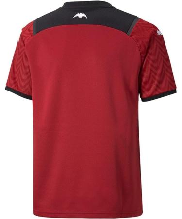 PUMA Unisex Valencia Away Jersey 2021/22 - Rio Red & Puma Black | International Shipping Available - Buy Online on SooperMarket.com