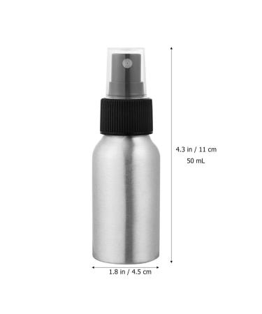 Frcolor Aluminum Fine Fog Atomizer - 2 Pack Metal Travel Bottles for Essential Oils & Cosmetics | Refillable & Portable - Buy Online on SooperMarket.com