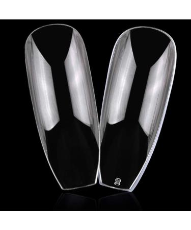 Fightart 600PC Artificial Fingernails - 10 Sizes Nail Tips for Salon & DIY Nail Art - Perfect for International Shipping - Buy Online on SooperMarket.com
