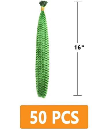 Handmade Feather Hair Extensions 16 inch - Hair Decoration for Women & Girls | Prinfantasy GBBZ248 - Buy Online on SooperMarket.com
