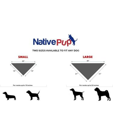 Native Pup Easter Dog Bandana| 3-Pack| Spring Scarf Set Eggs  Bunnies  Chicks (Easter  Large) Large (Pack of 3) Easter Pack 1 - Buy Online on SooperMarket.com