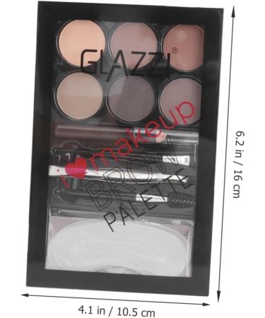 FOYTOKI 1 Set Eyebrow Powder Set Eyebrow Powder Cosmetic Waterproof Makeup Supply Abs Brush Eyebrow Pencil - Buy Online on SooperMarket.com