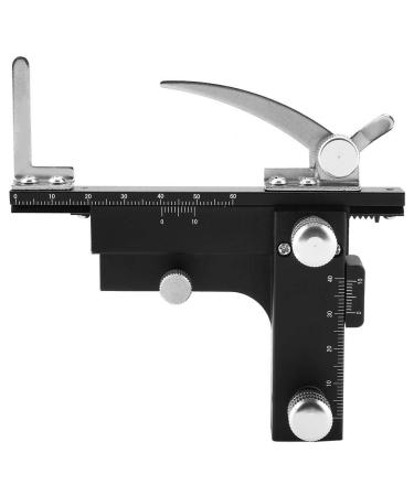Microscope Movable Caliper, High-Precision Movable Ruler Mechanical Stage X-Y Uses on Microscope to Move The Slices