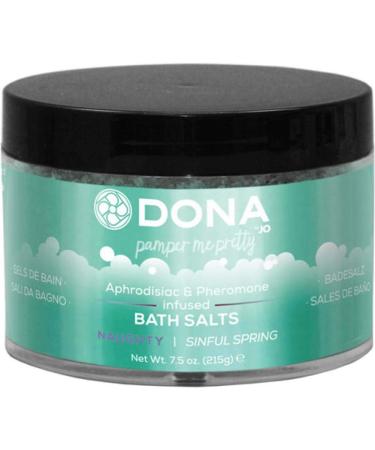 Dona Bath Salt Sinful Spring 215g - Luxurious Soothing Bath Soak for Relaxation | International Shipping Available - Buy Online on SooperMarket.com