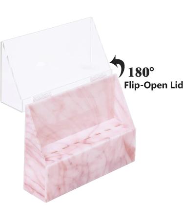 Tweezer Holder Stand for Eyelash Extensions | 8-Slot Lash Tweezer Stand with Cover | Salon & Home Lash Extension Organizer - Pink - Buy Online on SooperMarket.com