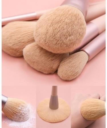 DFHBFG 12-Piece Loose Powder & Eye Shadow Brushes Set | Complete Beauty Tools for Flawless Makeup - Buy Online on SooperMarket.com