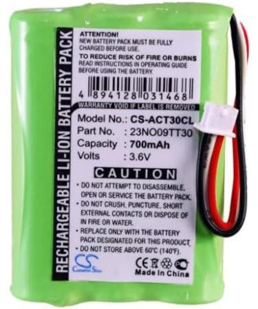 Replacement Battery for Kirk DECT 4040 & T-PLUS2 | 700mAh/3.6V | Part 84743411 AH-AAA600F P11 T016 - International Shipping Available - Buy Online on SooperMarket.com