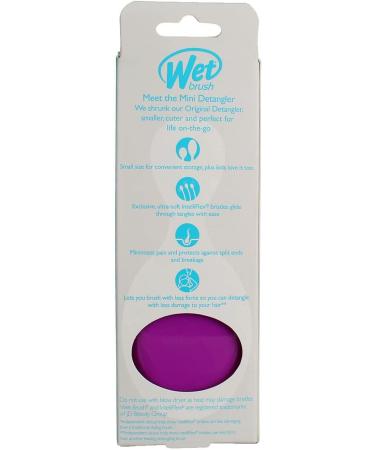 Buy Wet Brush Mini Detangler Brush in Purple - Tangle-Free Solution | 1 Brush - Buy Online on SooperMarket.com