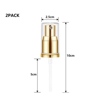 Estee Lauder Double Wear Foundation Pump 2-Pack - Gold | Chris.W - Buy Online on SooperMarket.com