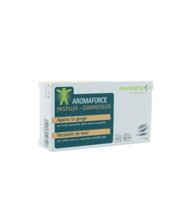 PRANAROM AROMAFORCE THROAT 21 TABLETS