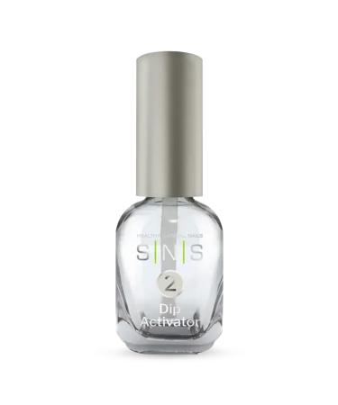 SNS Nail Polish Dip Activator - Gel Base Dip Powder Activator Hardens Nail Polish Top Layers - Seals & Protects Dip Powder Manicure for a Long-Lasting & Fast-Drying Durable Finish 0.34 Oz Dip Activator - 0.34oz