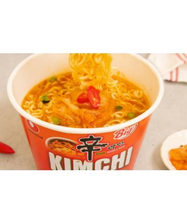 Nongshim Big Bowl Kimchi Bowl Noodle Soup 112g (16 Bowls) - Buy Online on SooperMarket.com