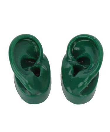 Kadimendium Simulated Ear Model Pair - Water Resistant & Durable for Acupuncture Clinics (Green) - Buy Online on SooperMarket.com