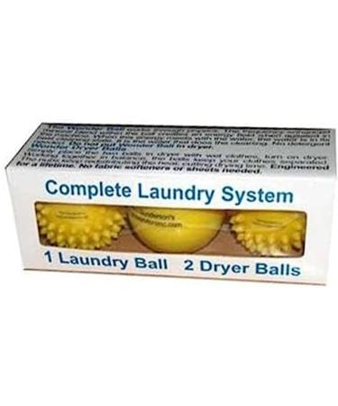 All Natural Complete Laundry System Balls | Eco-Friendly Clothes Separation for International Shipping - Buy Online on SooperMarket.com
