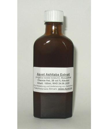 Asvet 100ml Ashitaba drops fresh plant extract Angelica keiskei koidzumi
