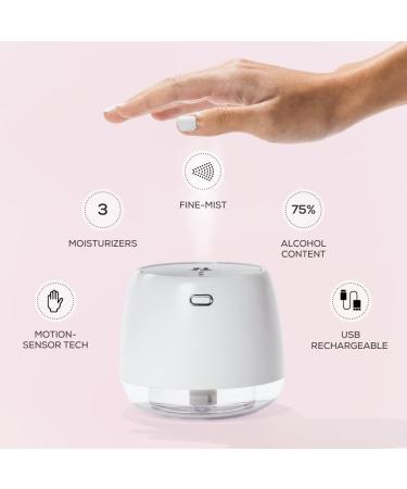 SnappyScreen SNAP Wellness Touchless Mist Hand Sanitizer Device + Cartridge - Rooftop Garden Champagne - Buy Online on SooperMarket.com