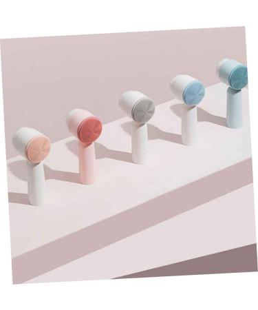 Handheld Silicone Facial Brush for Deep Pore Cleaning - 5.5x12.5cm | International Shipping Available - Buy Online on SooperMarket.com