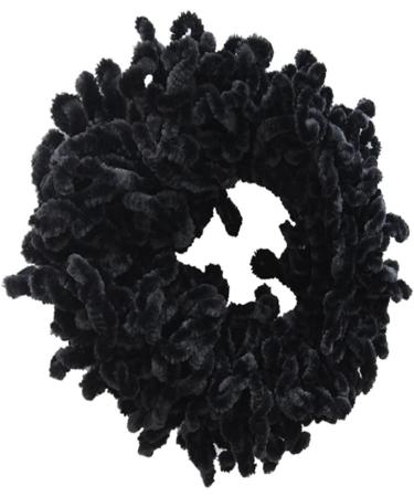 Hair Scrunchies for Girls Volumising Scrunchie Big Hair Ties Elastic Hairbands Hair Headwear Black Hair Scrunchies - Buy Online on SooperMarket.com
