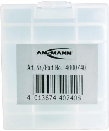 Ansmann Battery Box for 4 AA/AAA - Secure Storage & Organizer | Buy Internationally - Buy Online on SooperMarket.com