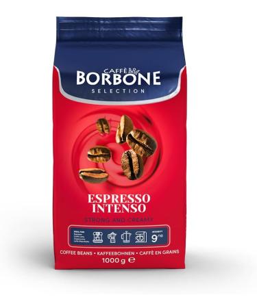 Caffe Borbone Coffee Beans 2.2 Pound (Pack of 1) (Espresso Intenso 9/10) Espresso Intenso 9/10 1 kg (Pack of 1) - Buy Online on SooperMarket.com