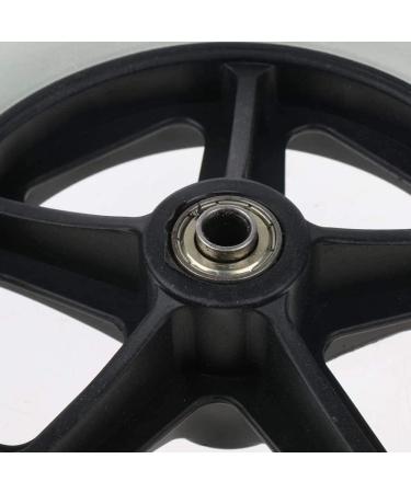Wheelchair Front Wheel 10In Front Wheelchair Solid Wheel Replacement for Disabled Vehicles Electric Wheelchairs Front Wheel Replacement 2 Pack - Buy Online on SooperMarket.com