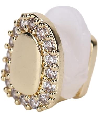 Teeth Grillz For Men Women Iced Grillz Teeth Grillz Bling Grillz Teeth Decoration Single Tooth Bling Teeth Accessories Decoration For Halloween Party Hip Hop Grillz Teeth (#1) - Buy Online on SooperMarket.com