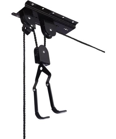 XtremepowerUS Ceiling Mount Bike Hoist/Lift - Efficient Bicycle Rack System - Buy Online on SooperMarket.com