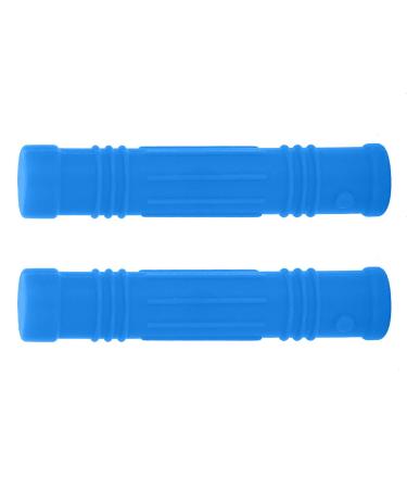 Hiraith silicone custody records safe baby bite ring pacifier sensory kite stream for toddlers (bite ring set with a blue saber pen)