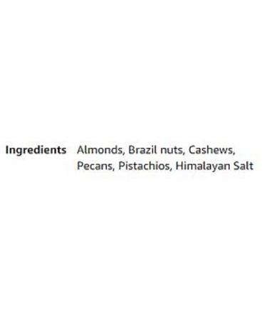 Farm Fresh Nuts Dry Roasted Deluxe Mixed Nuts with Himalayan Salt - 1lb Pack - Almonds, Brazil Nuts, Cashews, Pecans & Pistachios - Premium Quality Snack Mix - Buy Online on SooperMarket.com