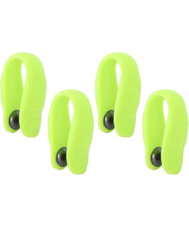 Hand Pressure Point Clip - 4 Pack Acupressure Clips for Stress Relief & Relaxation with Magnet (Green) - Portable Wellness Solution - Buy Online on SooperMarket.com