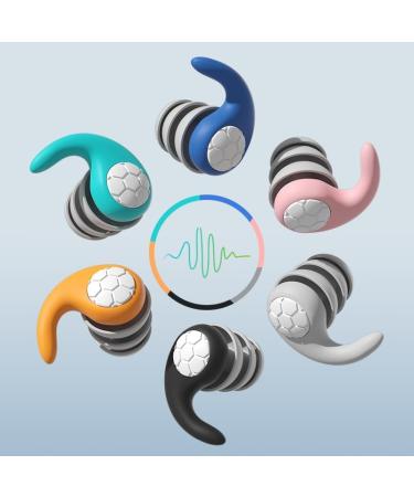 Waterproof Silicone Ear Plugs for Swimming - 2 Pack for Adults & Teens 12+, Ideal for Pool, Surfing, Kayaking, Canoeing - Black+Gray - Buy Online on SooperMarket.com